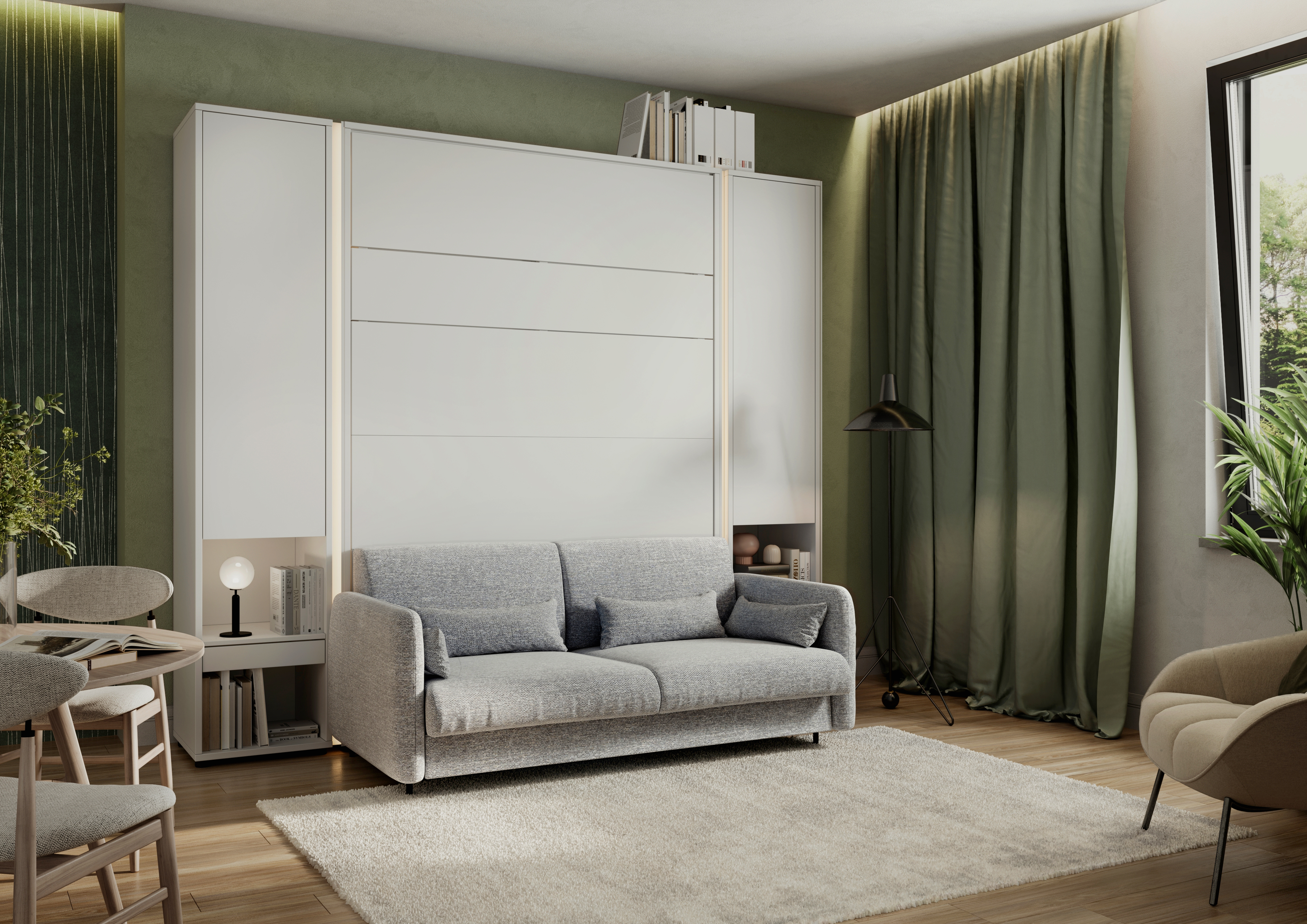 Bed Concept grau Sofa grau