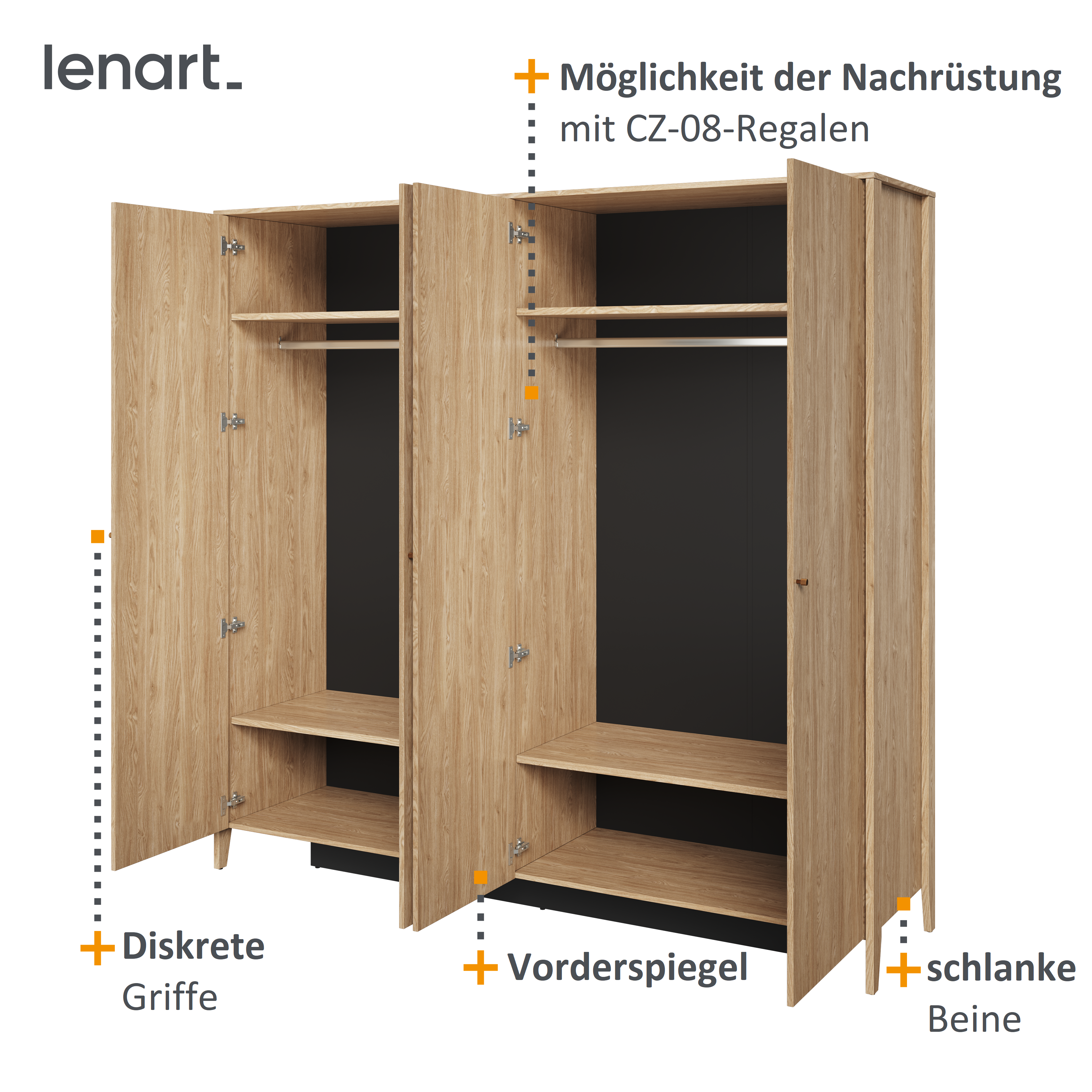 Kleiderschrank Cozy 01