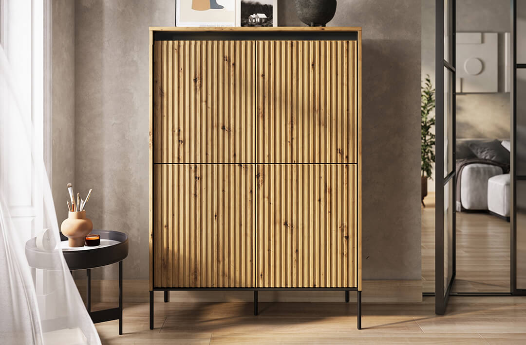 TREND Kommode 3 eiche Artisan