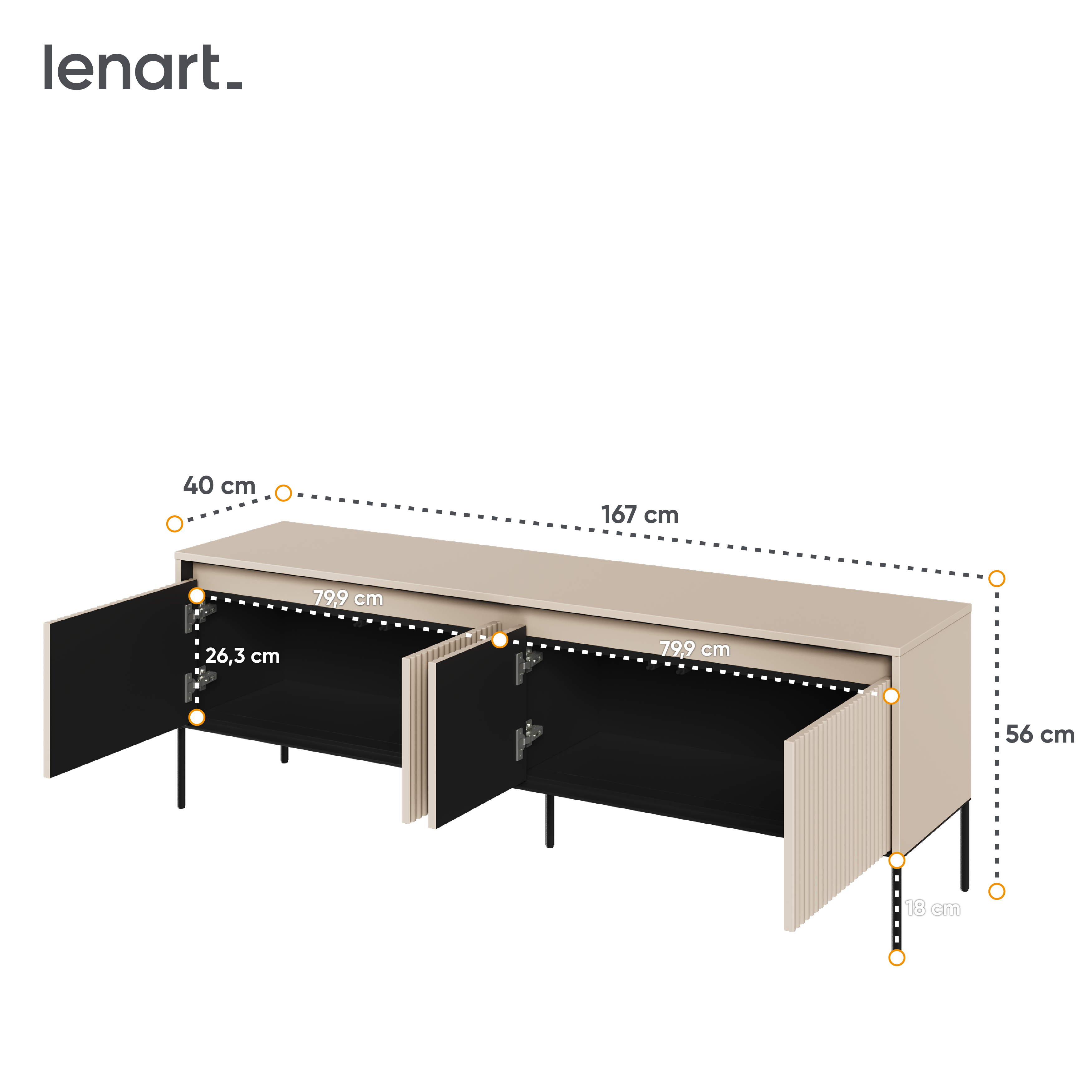 Trend Kommode 5 TV-Schrank Abmessungen